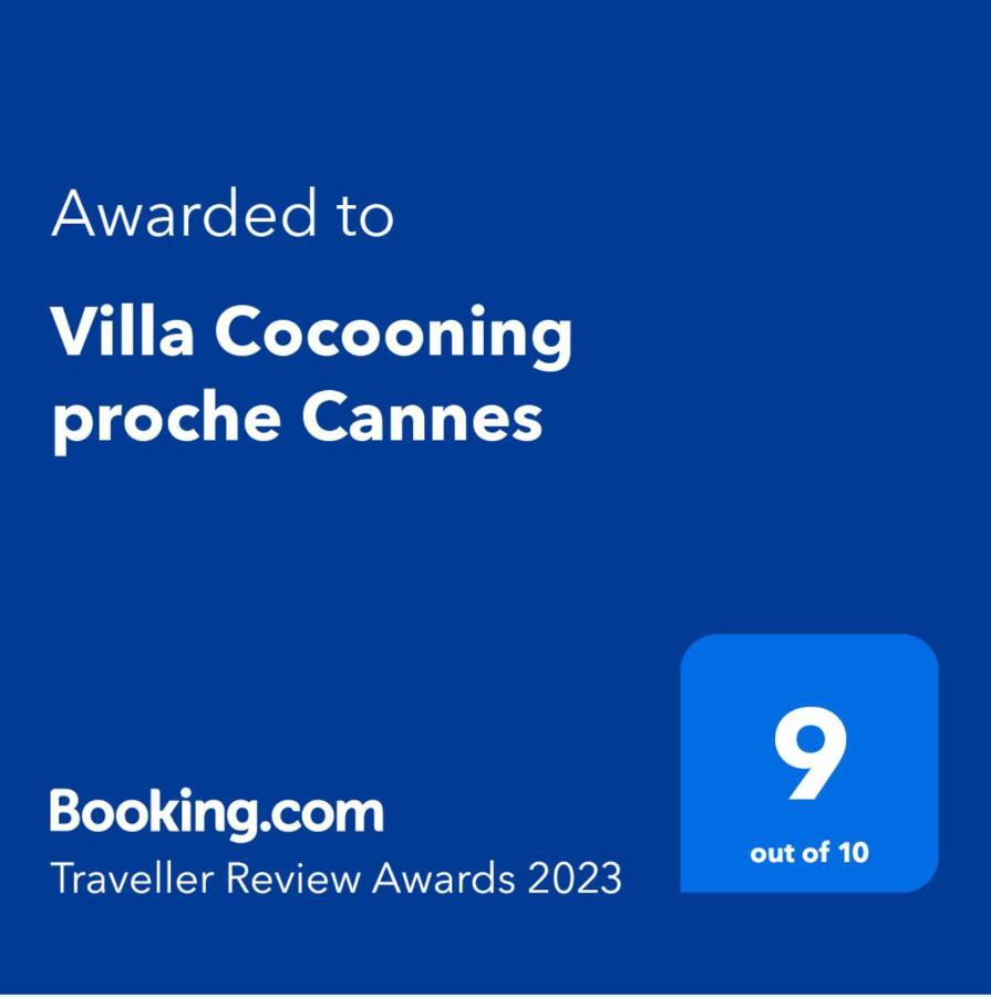 Villa Cocooning Proche Cannes Vallauris Exteriér fotografie